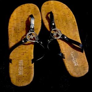 Black Michael Kors Sandals
